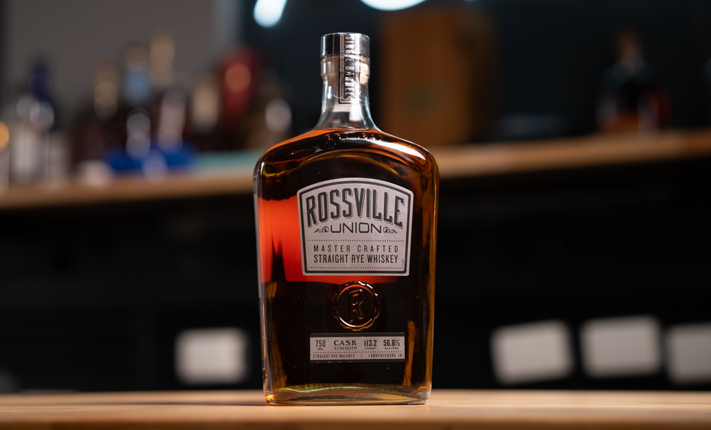 Rossville Union 113.2p Proof 56.6% ABV Cask Strength Rye r/Bourbon Private Barrel Selection