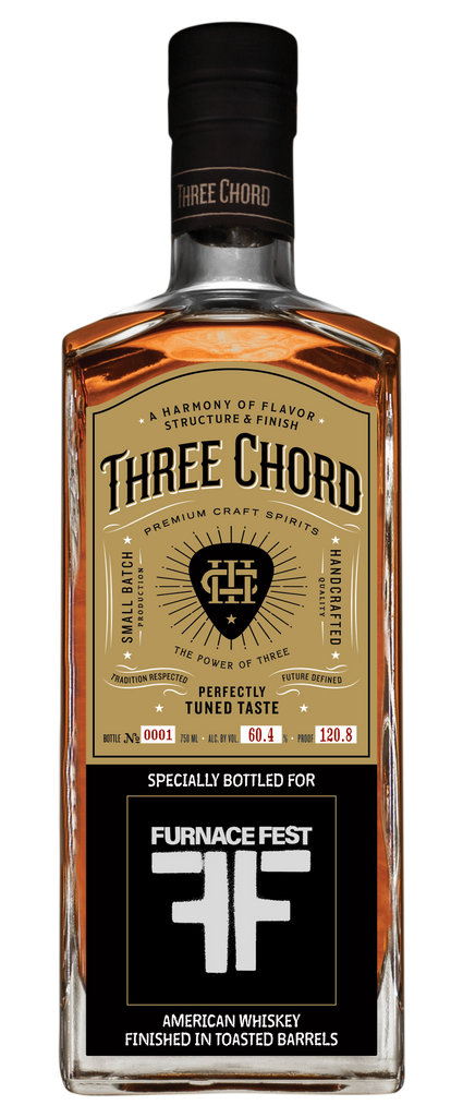 Presale: Three Chord Bourbon x FURNACE FEST Exclusive Bottling