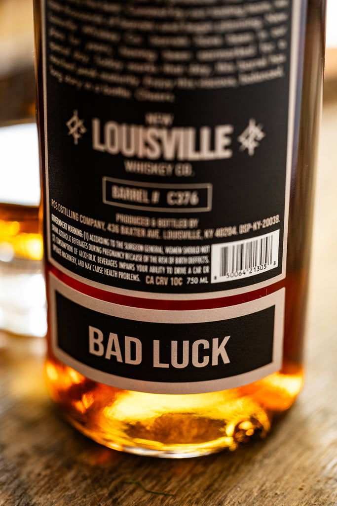New Louisville Whiskey Company "Bad Luck" 8 Year 131.2pf Single Barrel We Came As Romans Exclusive Release