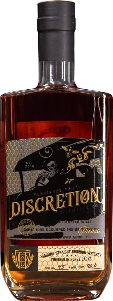 Tarnished Truth Discretion Honey Cask Finished Bourbon