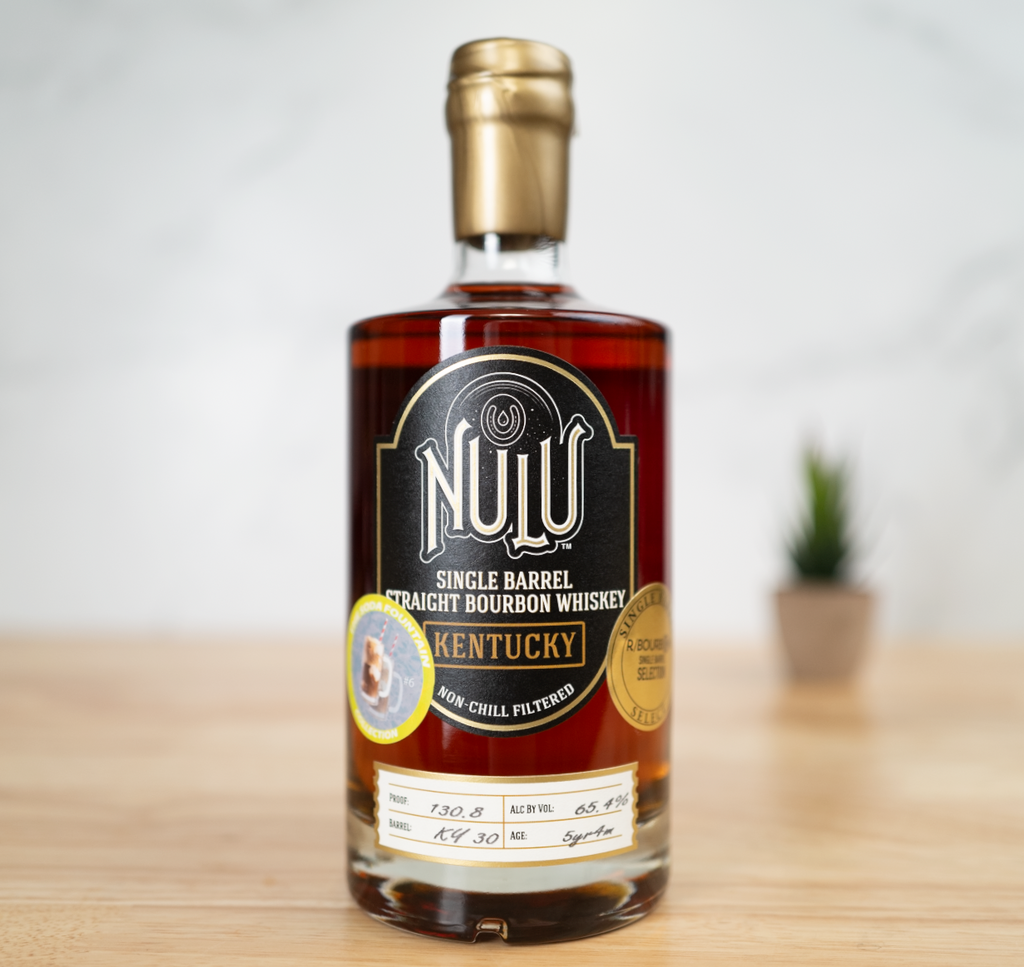 NULU KY30 5 Year Single Barrel, Barrel Proof Kentucky Bourbon r/Bourbon Single Barrel Selection “Soda Fountain Collection #7: Root Beer Rumble”