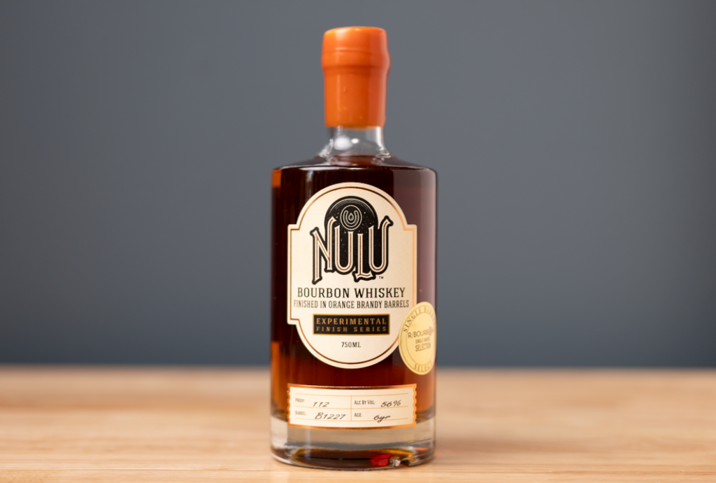 NULU B1227 6yr 56% ABV Orange Brandy Finished Bourbon r/Bourbon Single Barrel Selection
