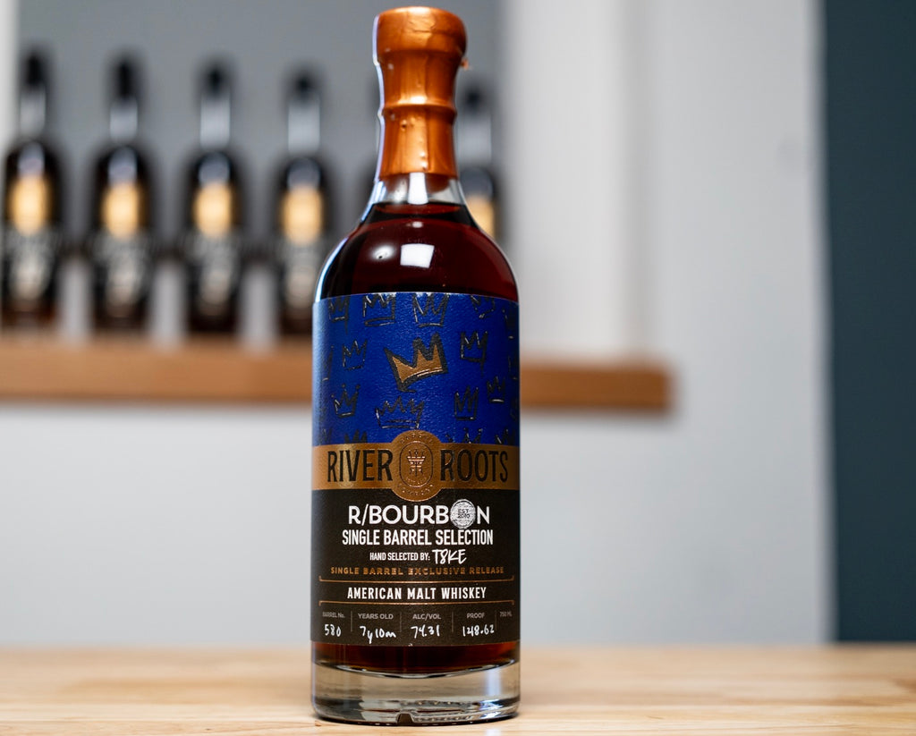 River Roots 7 Year Hazmat American Malt Whiskey “Sea of Kings Vol III” r/Bourbon Single Barrel Selection