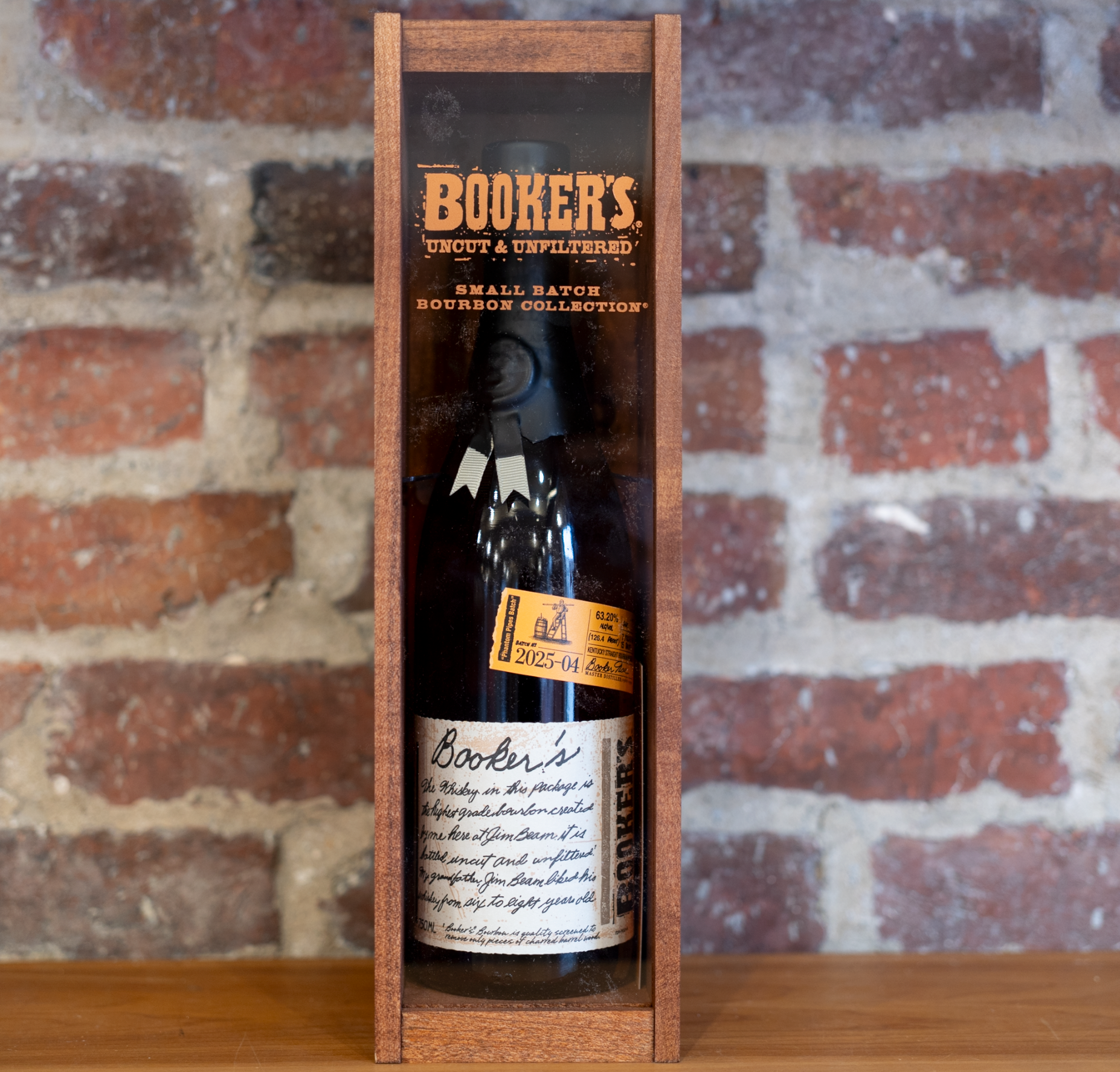 Buy Booker's 2025-04 'Phantom Pipes Batch' Kentucky Straight