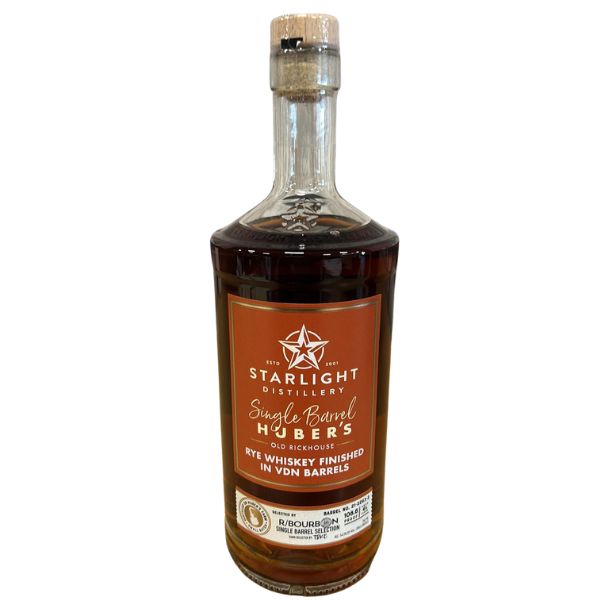 Starlight 21-2293-2 Rye VDN Finish Single Barrel r/Bourbon Private Barrel Selection