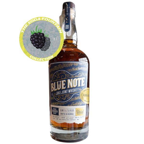 Blue Note #18260 Uncut Single Barrel Bourbon "Soda Fountain Collection #1: Blackberry Sparkler” r/Bourbon Private Selection