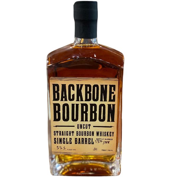 Backbone Bourbon Uncut Single Barrel Martinique Rum Finish r/Bourbon Private Selection