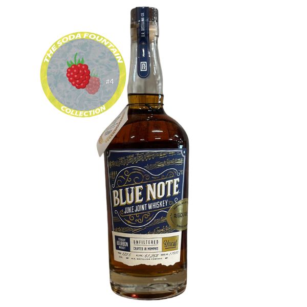 Blue Note #17910 Uncut Single Barrel Bourbon "Soda Fountain Collection #4: Raspberry Ripple” r/Bourbon Private Selection