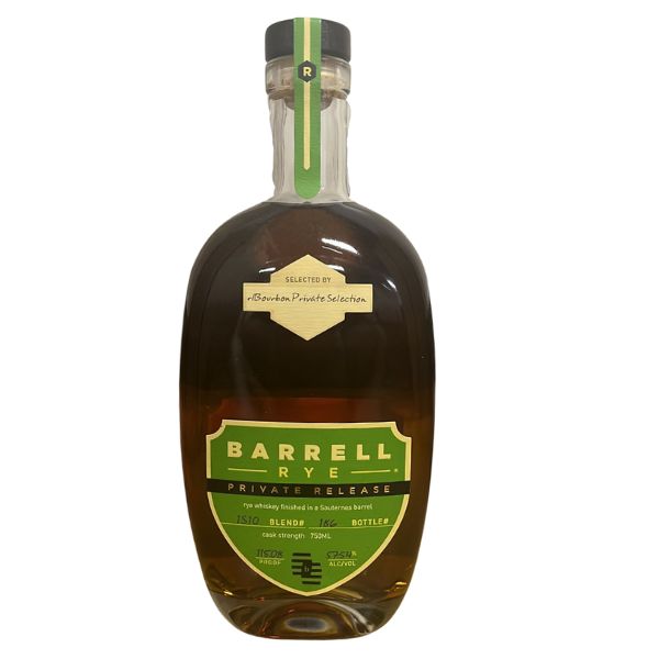 Barrell Private Release Rye 1S10 Sauternes r/Bourbon Private Selection