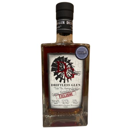 Driftless Glen Exclusive Cask Series Cognac Finished Barrel Proof Bourbon r/Bourbon Private Barrel Selection