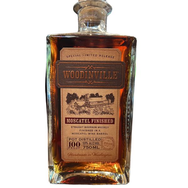 Woodinville Whiskey Moscatel Finished Special Limited Release Bourbon