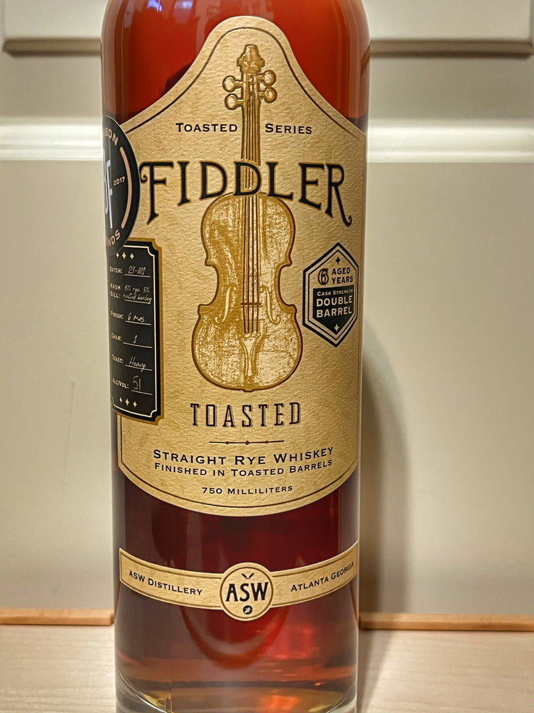 ASW Fiddler Toasted Rye Bourbonfinds Private Barrel Selection