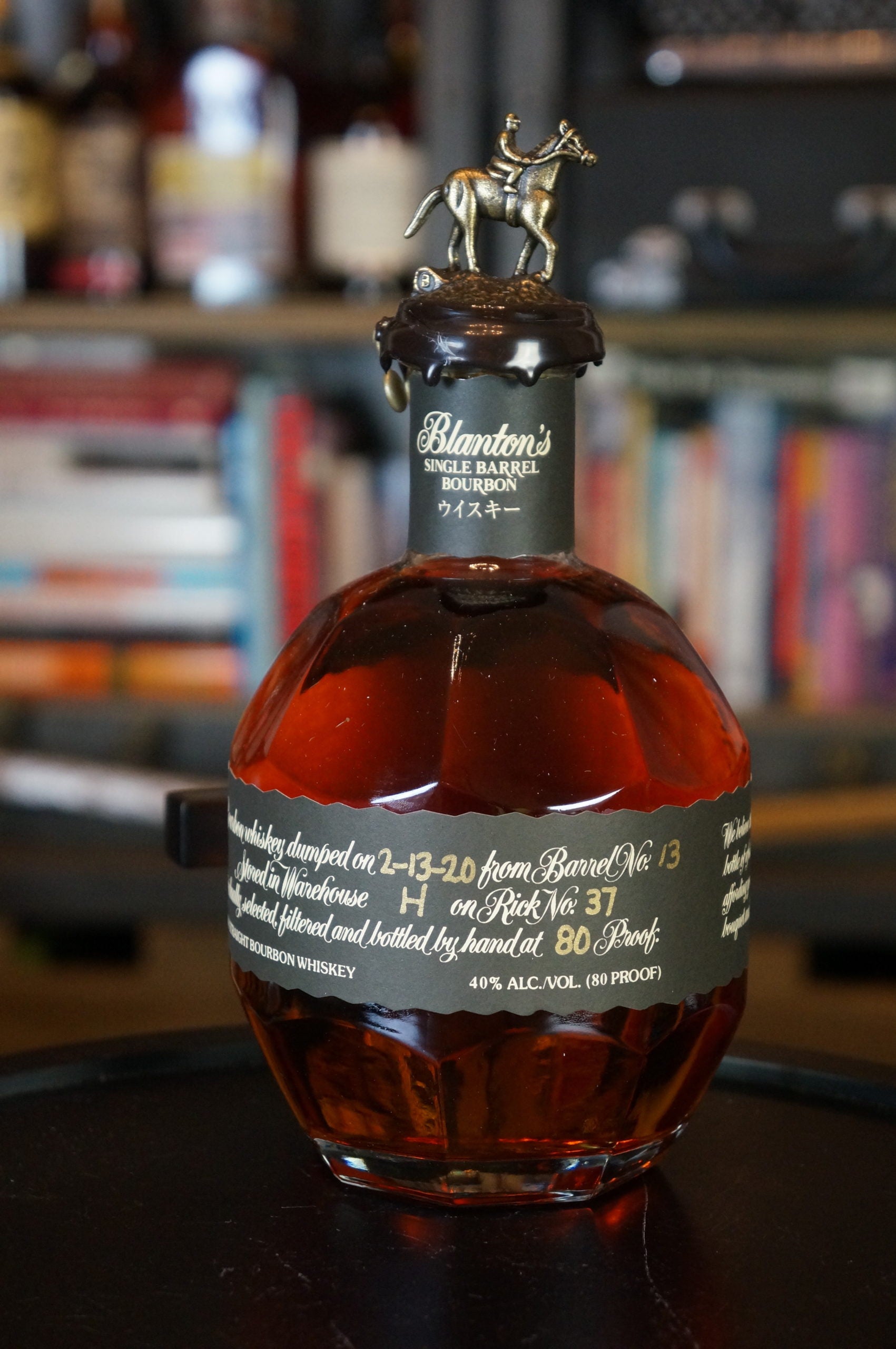 [レア商品] Blanton's Single Barrel <ブラック> BLANTON'S 'BLACK LABEL' SINGLE BARREL STRAIGHT BOURBON
