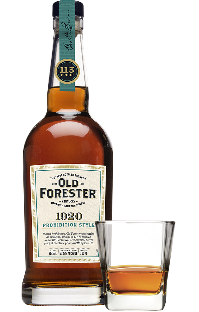 Old Forester Bourbon 1920 Prohibition Style