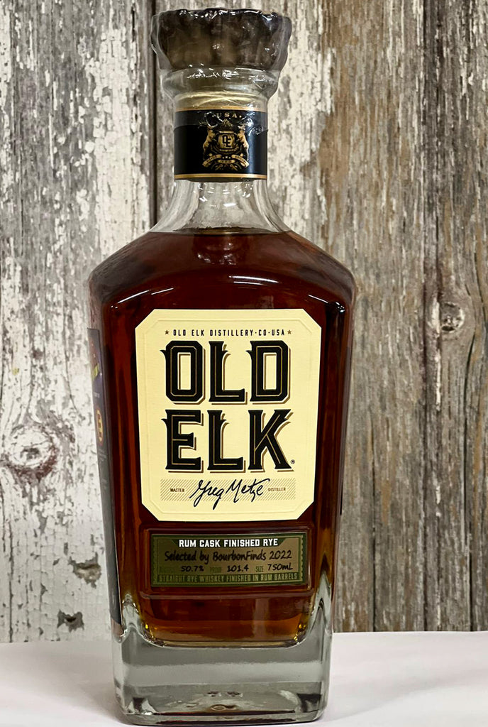 Old Elk "Stormy Elk" 5yr Rye Finished in Foursquare Rum Cask Bourbonfinds Private Selection