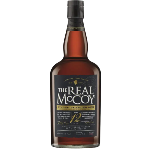 The Real McCoy 12 Year Barbados Rum