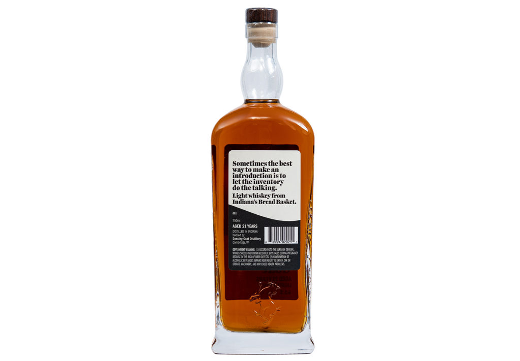 Dancing Goat Release #001: "Very Old Goat" 21 Year Light Whiskey