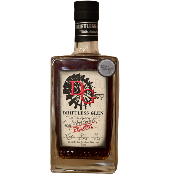 Driftless Glen Exclusive Cask Series: Pineaues des Charantes I Single Barrel Bourbon r/Bourbon Private Barrel Selection