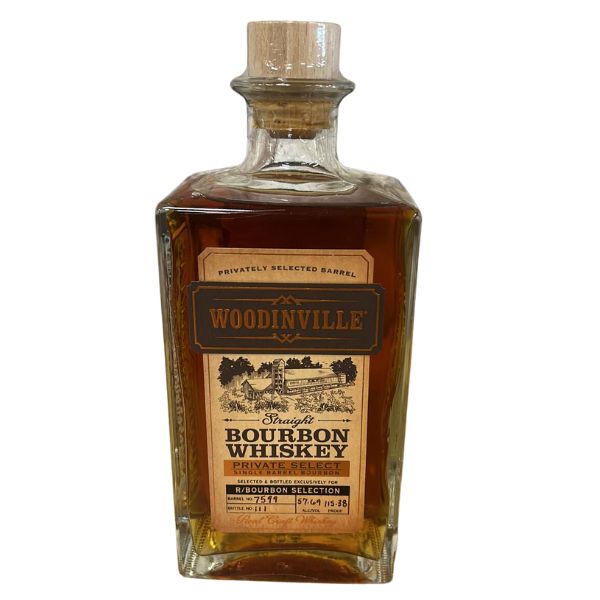 Woodinville Whiskey #7599 Single Barrel Bourbon r/Bourbon Private Selection