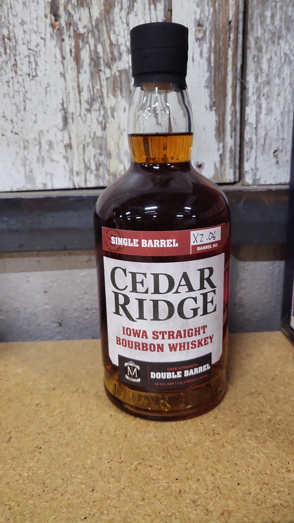 Cedar Ridge Double Oaked Cask Strength Bourbon Mash & Journey Private Selection