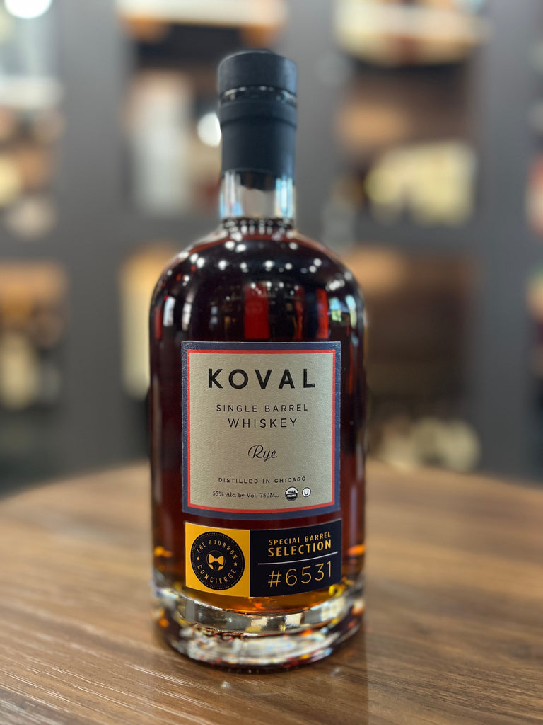 Koval Rye - The Bourbon Concierge's Private Barrel Selection