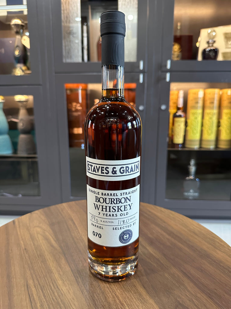 Staves and Grain - 7 year Bourbon “The Bourbon Concierge” Private Barrel Selection