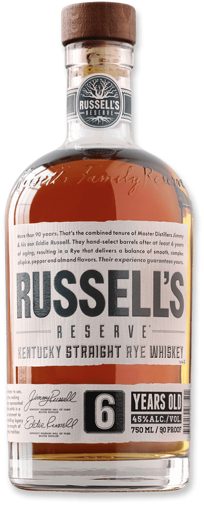 Russell's Reserve Straight Rye Whiskey 6 Year