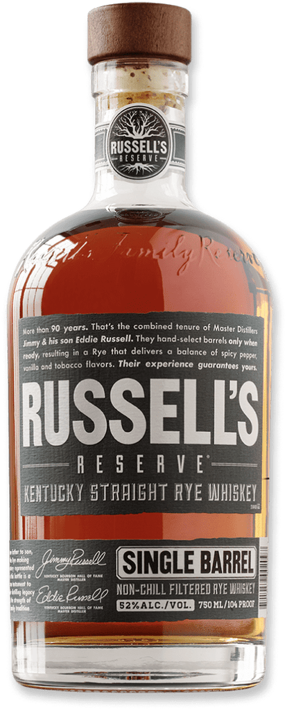 Russell's Reserve Single Barrel Straight Rye Whiskey